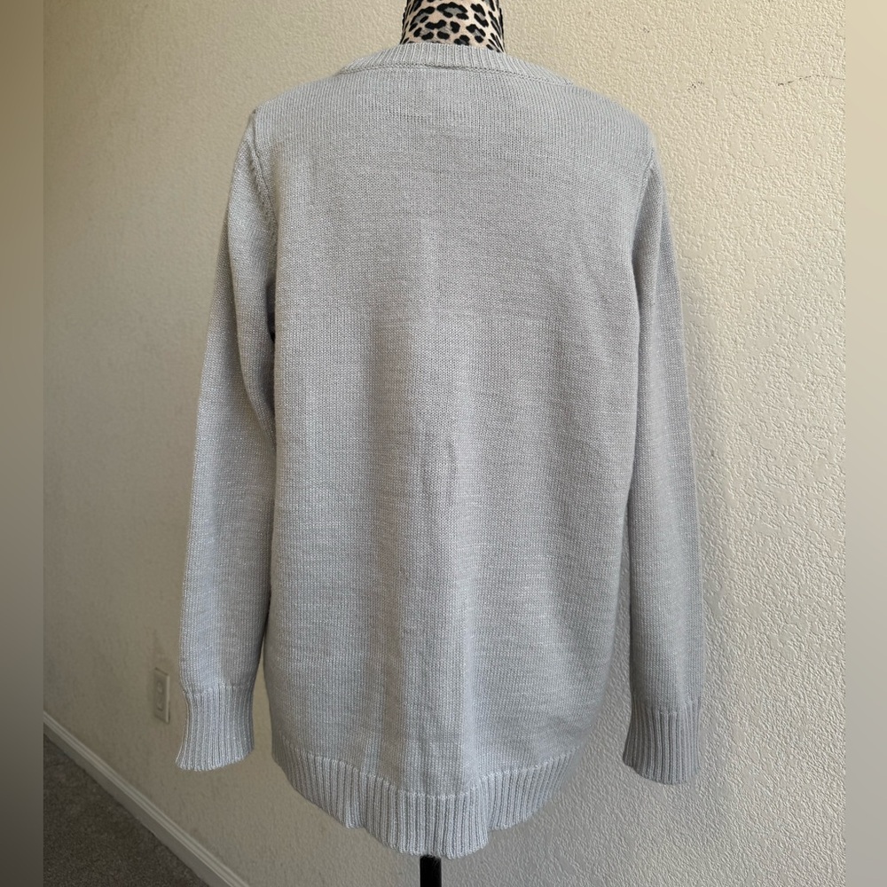 Grey Penguin Christmas Sweaters - Picture 5 of 6